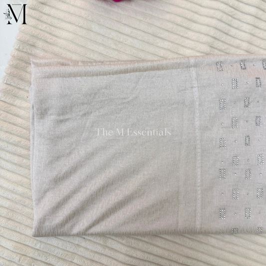 Pull-Up Jersey Hijab - Cream