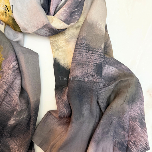 Printed Modal Hijab - Autumn