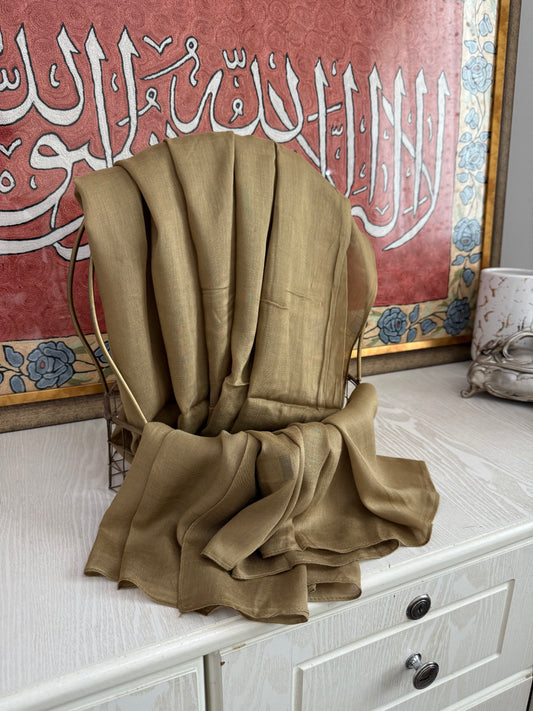 Moss Green Modal Hijab XL