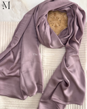 Satin Silk Hijab - Light Purple