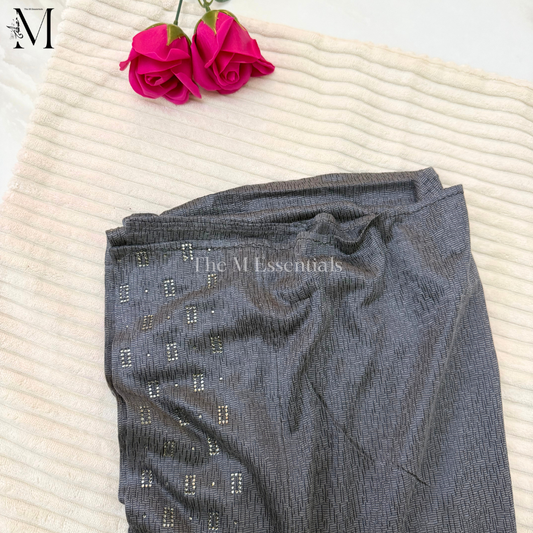 Pull-Up Jersey Hijab - Cool Grey