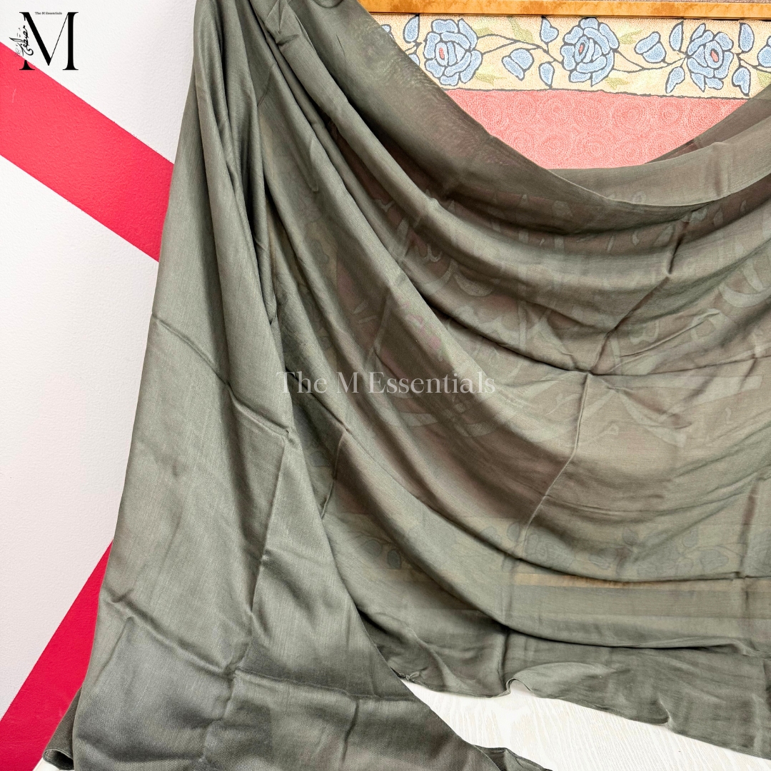 Fern Green Modal Hijab XL