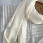 Satin Silk Hijab - Cream