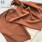 Chocolate brown niqab hijab set