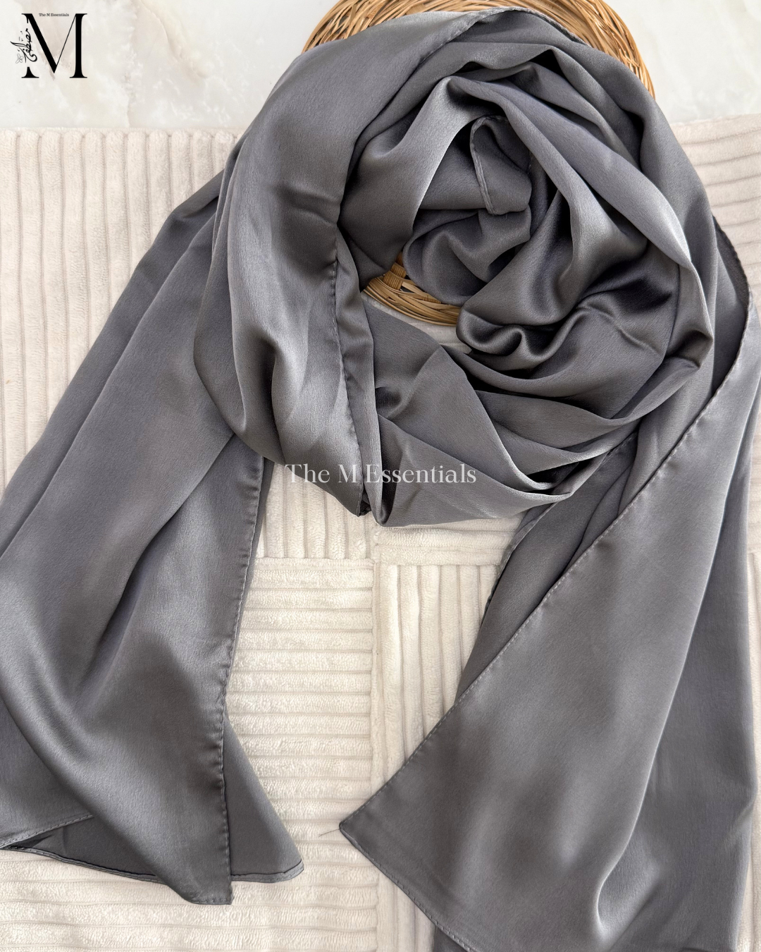 Satin Silk  Hijab - The M Essentials