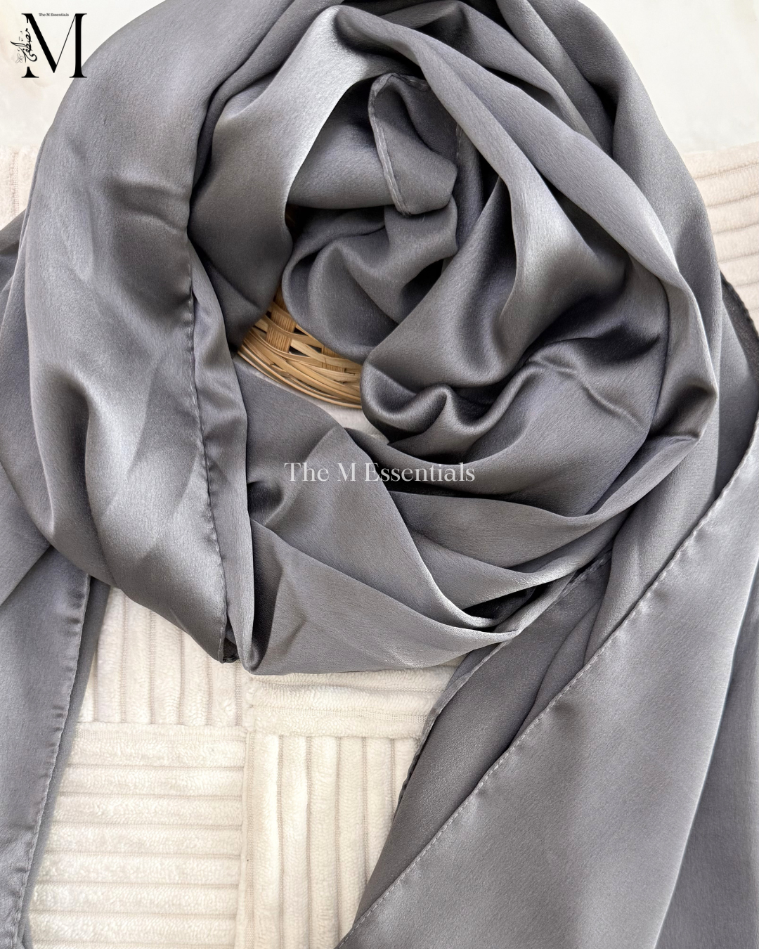Satin Silk  Hijab - The M Essentials