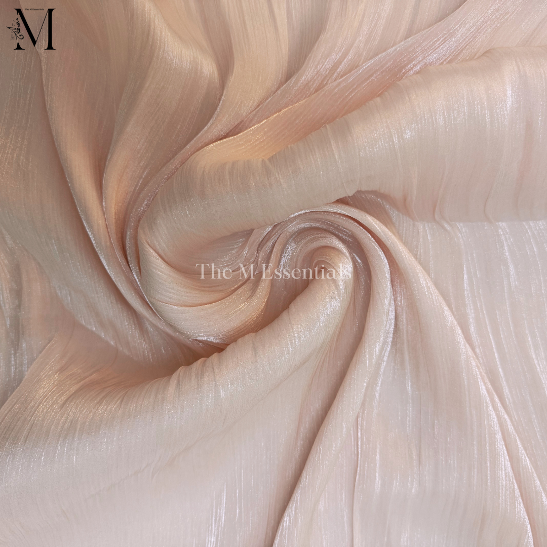 Baby Pink Silk Hijab | The M Essentials