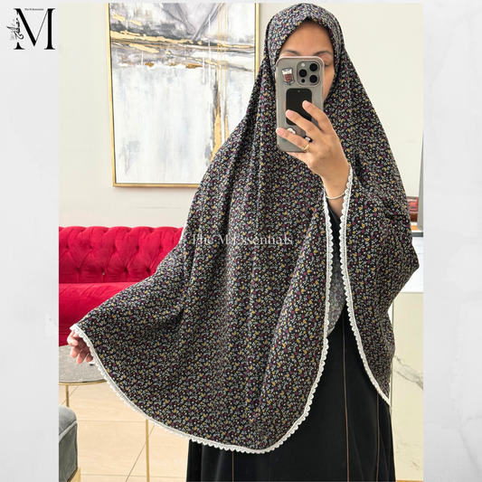 khimar black - The M Essentials