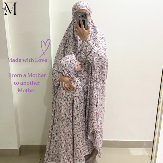 Mommy & Daughter Matching Prayer Dress - PURPLE