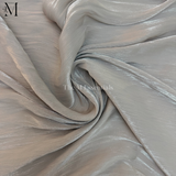 Silver Silk Hijab | The M Essentials
