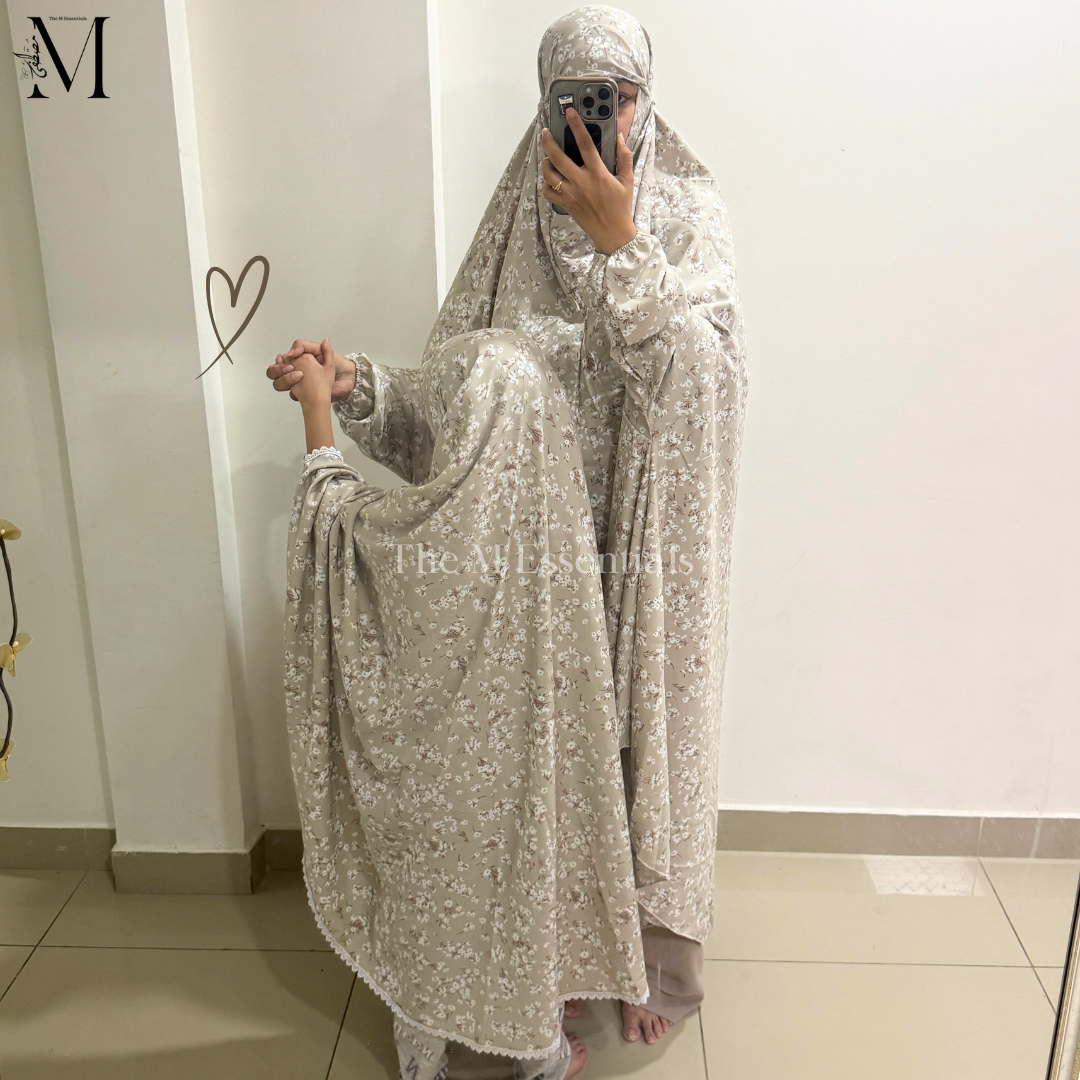 Mommy & Daughter Matching Prayer Dress - TAN