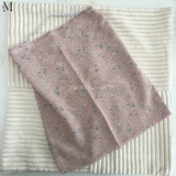 Pink Printed Chiffon Niqab UAE