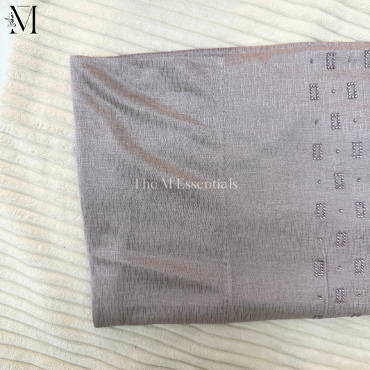 Pull-Up Jersey Hijab - Grey