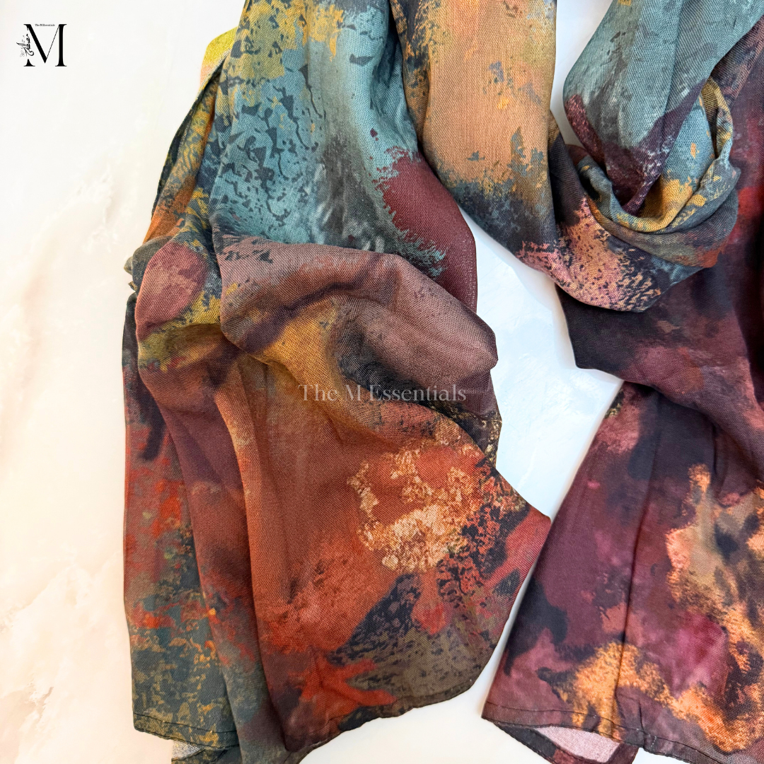 Printed Modal Hijab - Wildlife