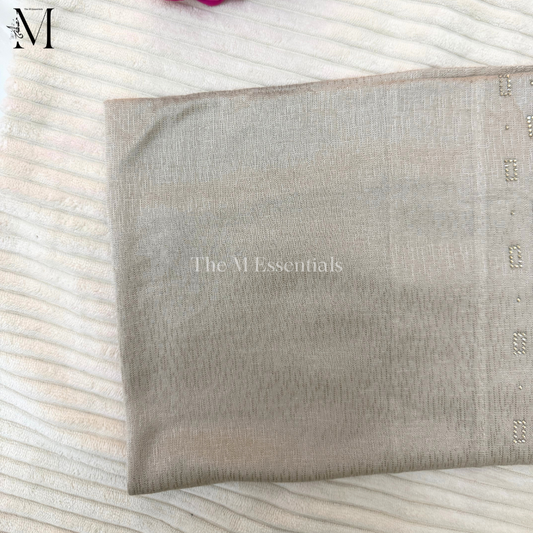 Pull-Up Jersey Hijab - Light Tan