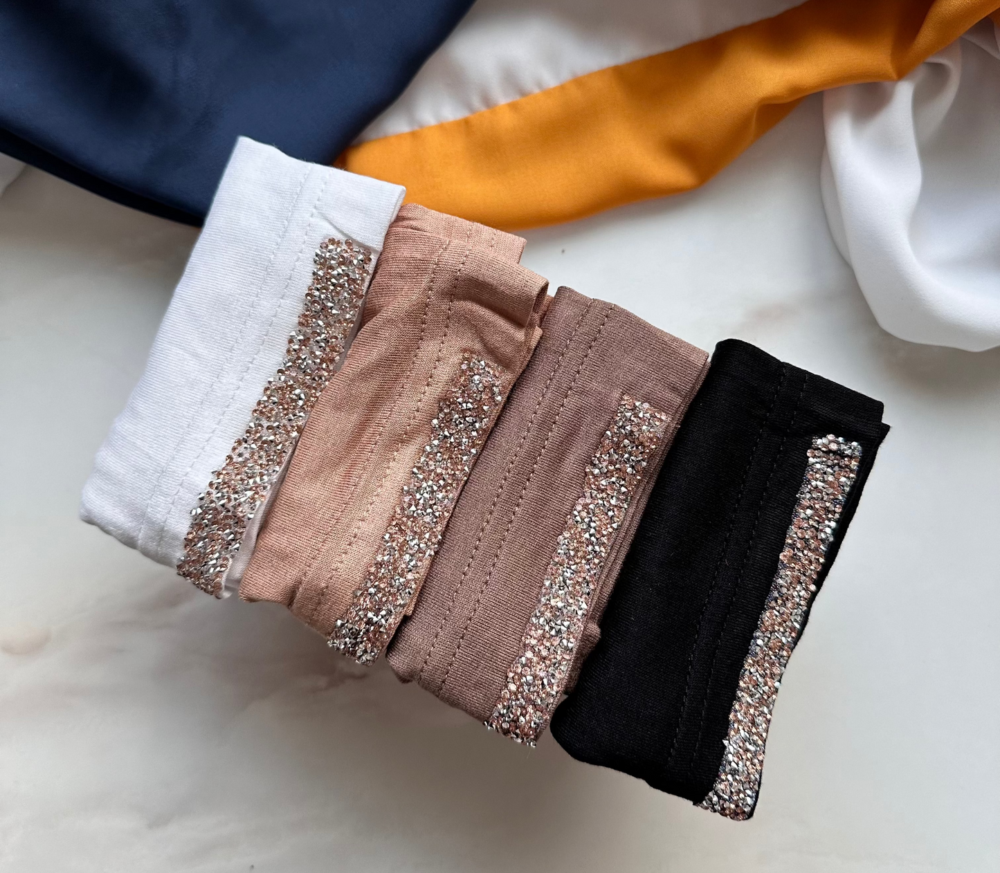 Set of 4 Hijab Caps
