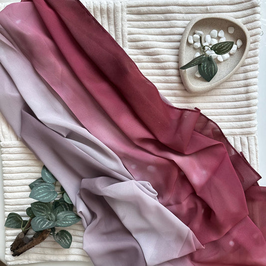 Ombre Chiffon Hijab