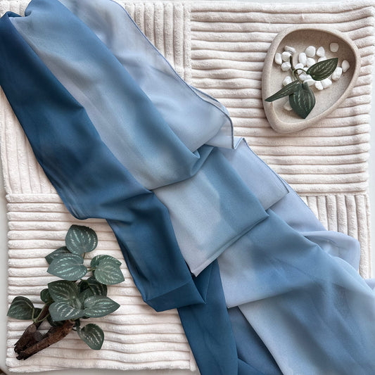 Ombre Chiffon Hijab