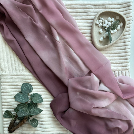 Ombre Chiffon Hijab