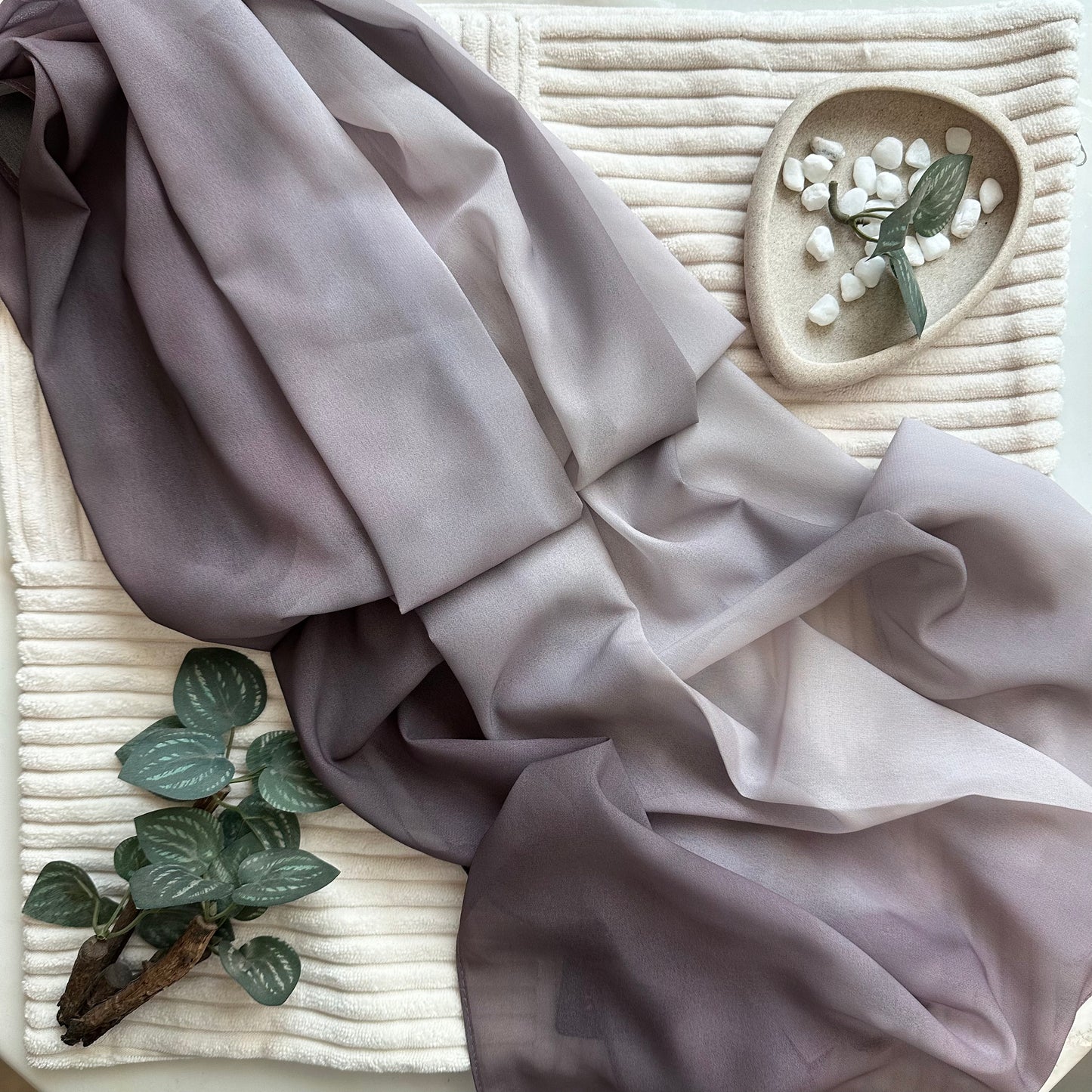 Ombre Chiffon Hijab