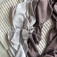 Brown Ribbed Jersey - The M Essentials