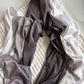 Charcoal Gray Ribbed Jersey Hijabs Online UAE | Stretch & Comfort | The M Essentials