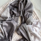 Gray Ribbed Jersey Hijabs Online UAE | Stretch & Comfort | The M Essentials