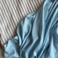 Sky Blue Ribbed Jersey Hijabs Online UAE | Stretch & Comfort | The M Essentials