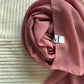 Dusty Pink Premium Powder Chiffon Hijab – Modern & Graceful | Made in Indonesia