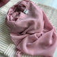 Baby Pink Premium Powder Chiffon Hijab – Soft & Sweet | Made in Indonesia