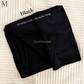 Black Big Cotton Jersey Hijab