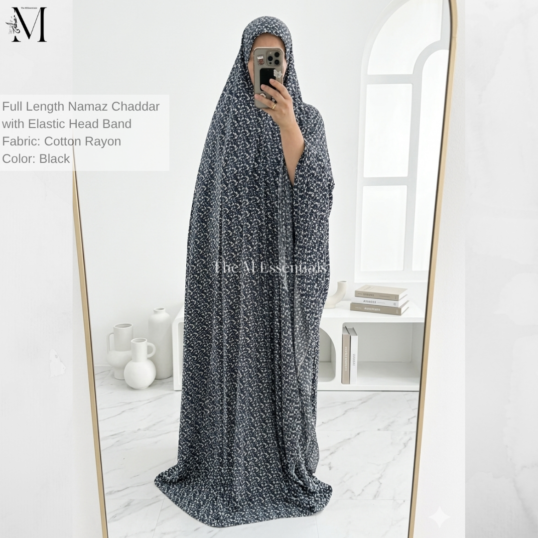 Black Namaz Chaddar