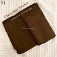 Brown Big Cotton Jersey Hijab