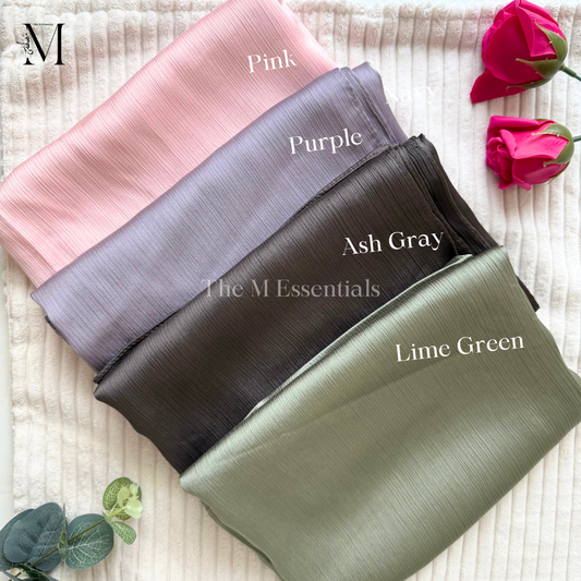 Crinkle Silk Hijab