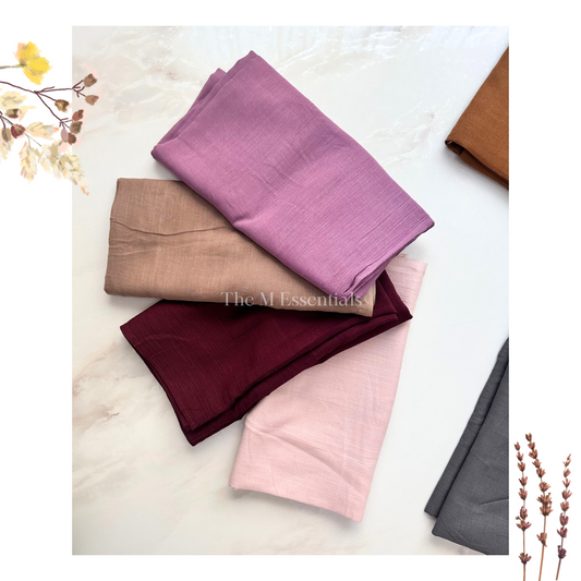 Plain Cotton Hijab