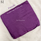 Purple Big Cotton Jersey Hijab