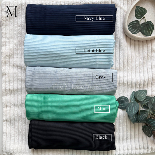 Ribbed Jersey Hijab