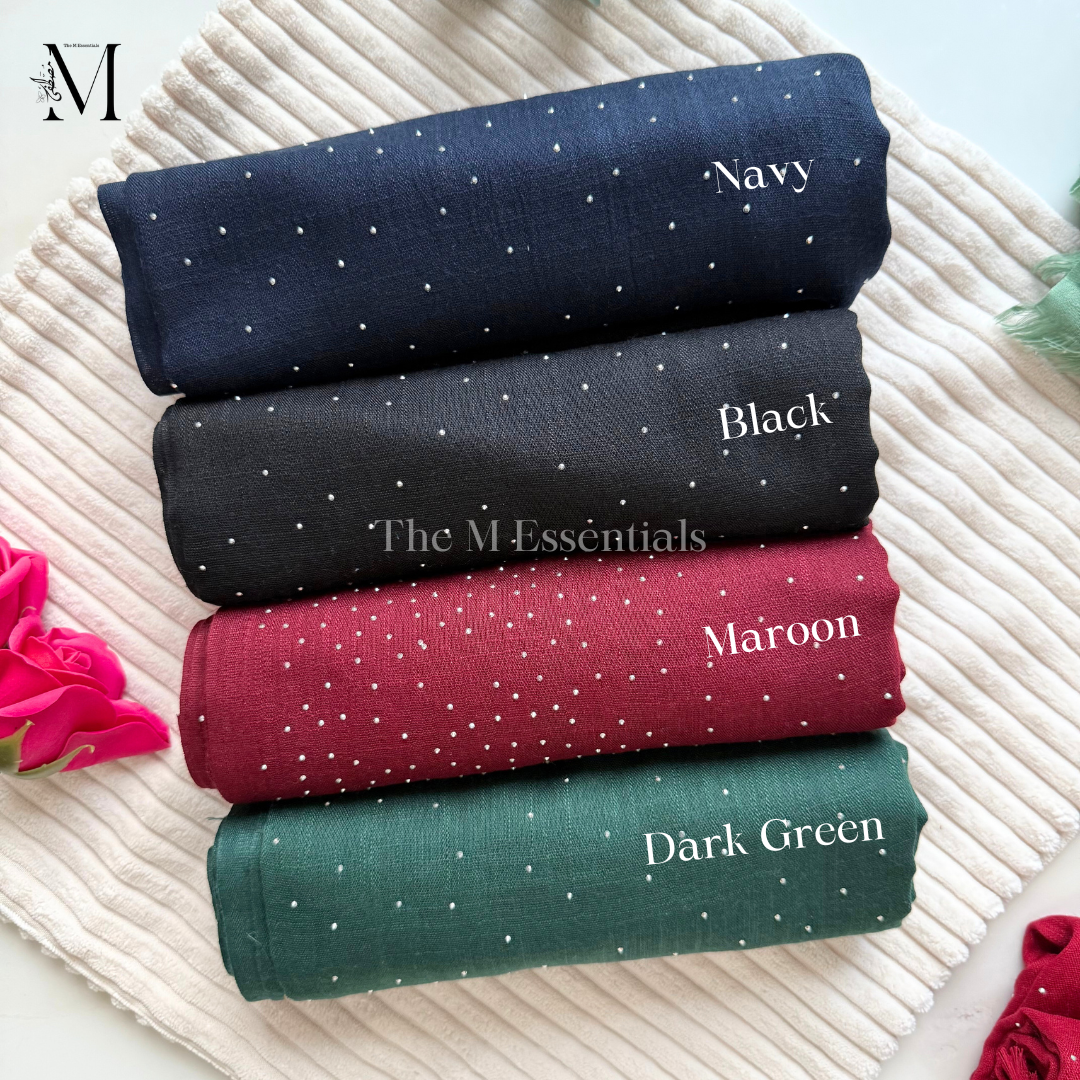 Turkish Cotton Hijabs Online UAE | Breathable Everyday Hijabs | The M Essentials