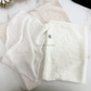 White Hijab and Niqab Set in Soft Chiffon Fabric